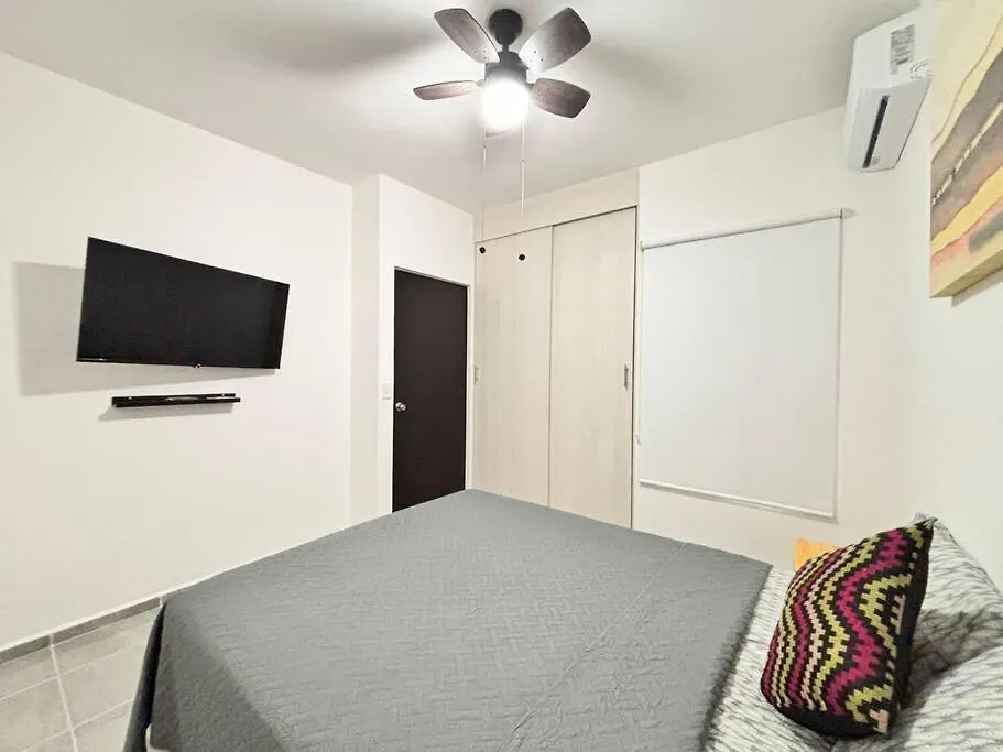 New 3 Bedroom Cozy Apartment In Playa Del Carmen