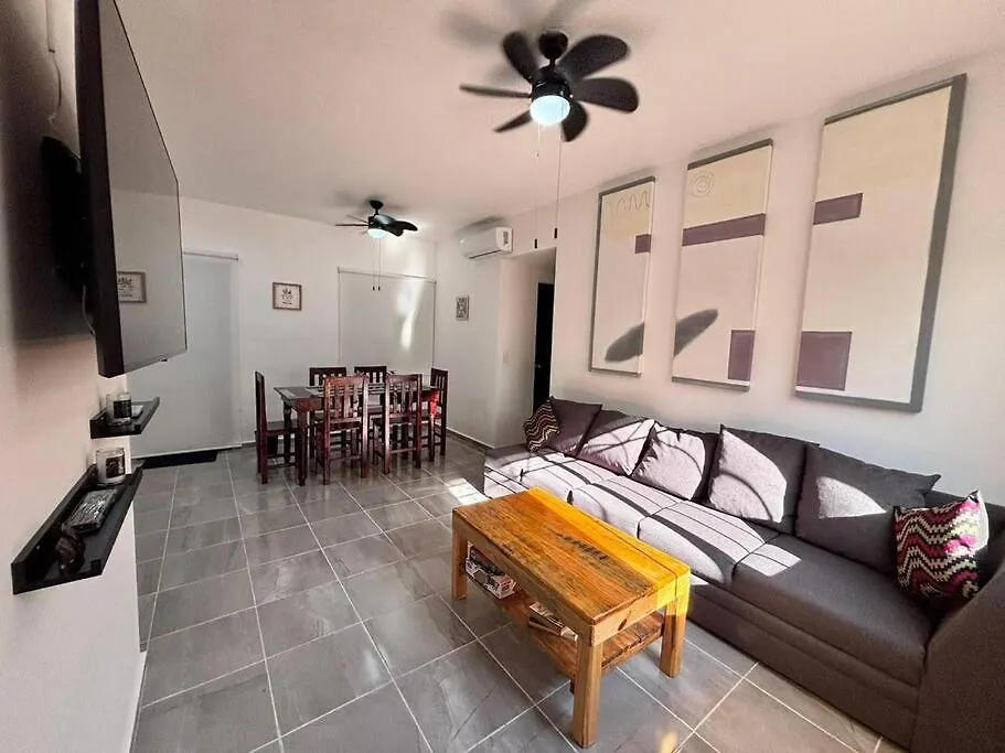 New 3 Bedroom Cozy Apartment In Playa Del Carmen Messico
